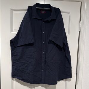 Untuckit Mens Navy Blue Button-Up Shirt Size XXL